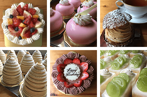 季節の食材を使ったデザートの画像